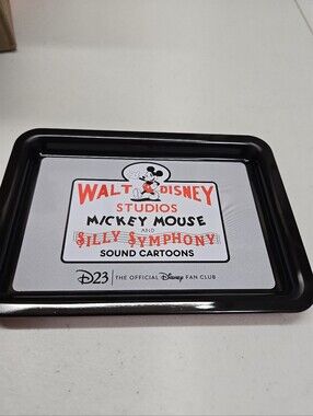 Disney D23 Destination D Mickey Mouse Silly Symphony Trinket Tray - 100 Years